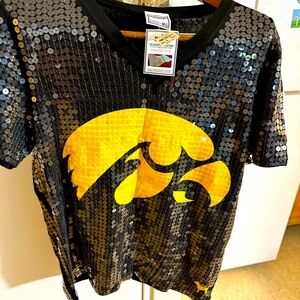 Bling bling v neck shirt